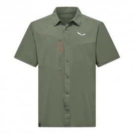 Salewa Camicia Trekking Mm Puez Faded Verde  Uomo