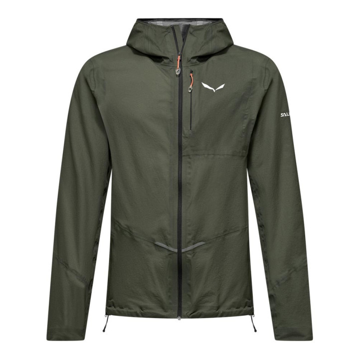 Salewa Giacca Trekking Pedroc 2 Ptx Faded Verde Uomo