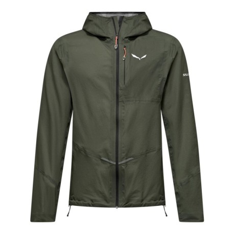 Salewa Giacca Trekking Pedroc 2 Ptx Faded Verde Uomo