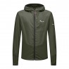 Salewa Giacca Trekking Pedroc Wind Hd Light Dark Olive Uomo