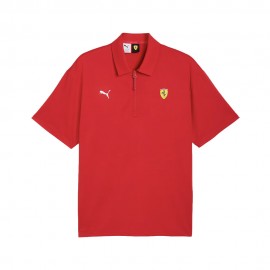 Puma Ferrari Polo Corse Rosso Uomo