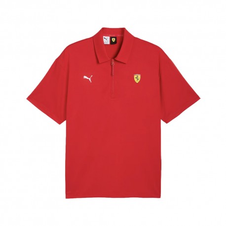 Puma Ferrari Polo Corse Rosso Uomo