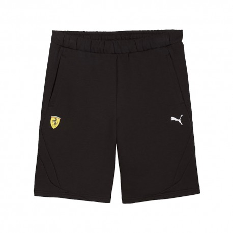 Puma Ferrari Pantaloncini Sweat Nero Uomo
