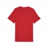 Puma Ferrari T-Shirt Colored Shield Rosso Uomo