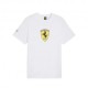 Puma Ferrari T-Shirt Colored Shield Bianco Bambino