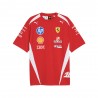 Puma Ferrari T-Shirt Sf Replica Drivers Rosso Uomo