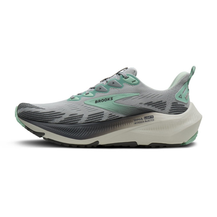 Brooks Ghost Trail Grigio Nero - Scarpe trail running Uomo