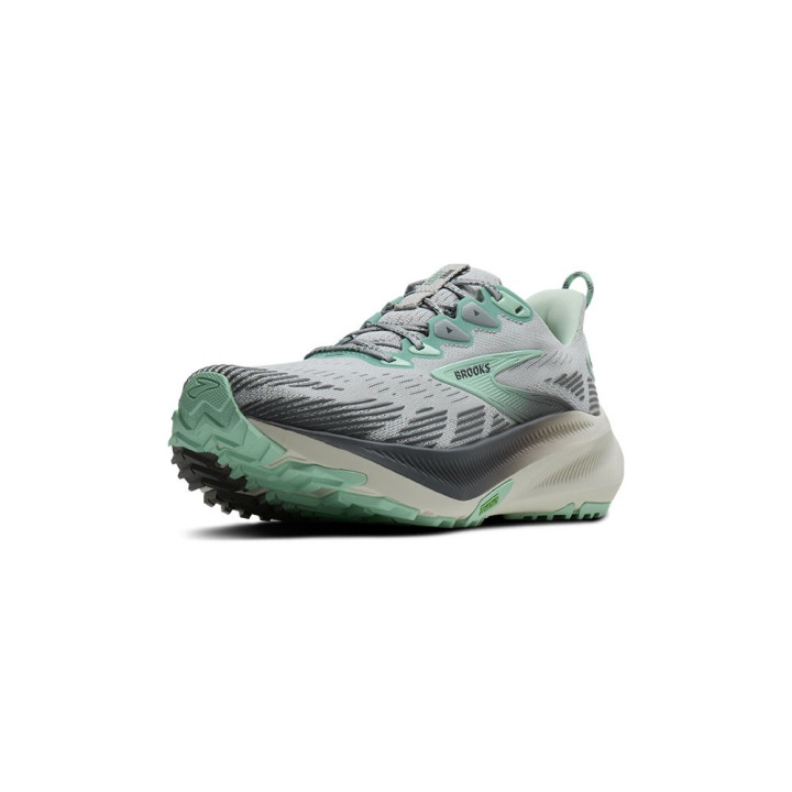 Brooks Ghost Trail Grigio Nero - Scarpe trail running Uomo