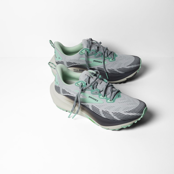 Brooks Ghost Trail Grigio Nero - Scarpe trail running Uomo