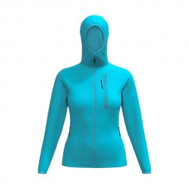 Rock Experience Felpa In Pile Arrows 2.0 Hoodie Bachelor Button Donna