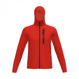 Rock Experience Felpa In Pile Arrows 2.0 Hoodie Cherry Tomato Uomo