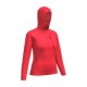 Rock Experience Felpa In Pile Arrows 2.0 Hoodie Fiery Coral Donna