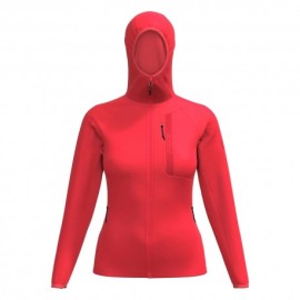 Rock Experience Felpa In Pile Arrows 2.0 Hoodie Fiery Coral Donna