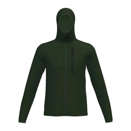 Rock Experience Felpa In Pile Arrows 2.0 Hoodie Kombu Verde Uomo