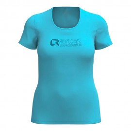 Rock Experience T-Shirt Trekking Tangerine Trip Bachelor Button Donna