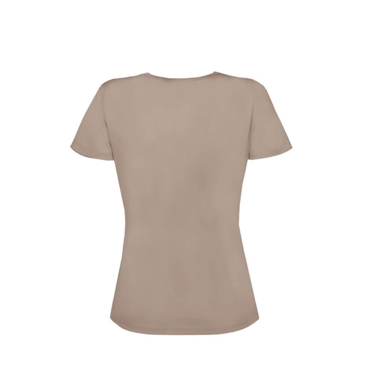 Rock Experience T-Shirt Trekking Tangerine Trip Humus Donna