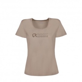 Rock Experience T-Shirt Trekking Tangerine Trip Humus Donna