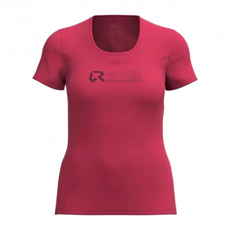 Rock Experience T-Shirt Trekking Tangerine Trip Viva Magenta Donna