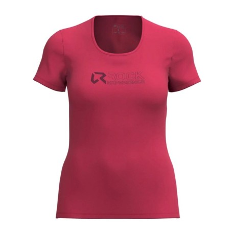 Rock Experience T-Shirt Trekking Tangerine Trip Viva Magenta Donna
