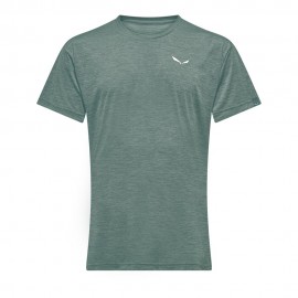 Salewa T-Shirt Trekking Puez Melange Willow Melange Uomo