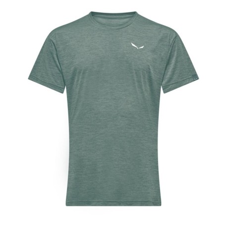 Salewa T-Shirt Trekking Puez Melange Willow Melange Uomo