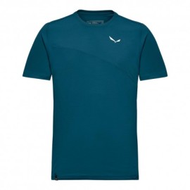 Salewa T-Shirt Trekking Sporty Pound Blue Uomo
