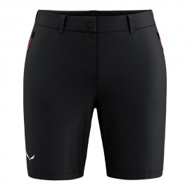 Salewa Pantaloni Corti Trekking Puez Talvena Nero Out Donna