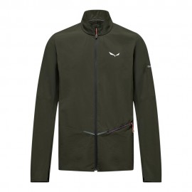 Salewa Softshell Pedroc Dst Light Dark Olive Uomo