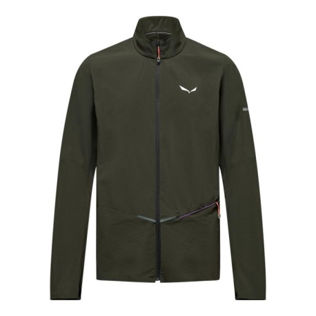 Salewa Softshell Pedroc Dst Light Dark Olive Uomo
