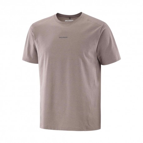Salomon T-Shirt Trekking Trackline Iron Uomo