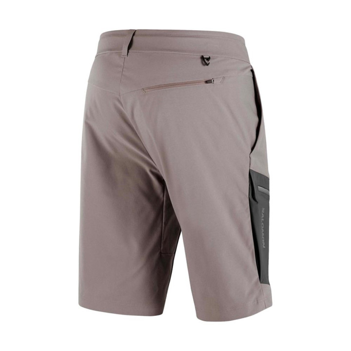 Salomon Pantaloni Corti Trekking Outerpath Utility Iron Uomo
