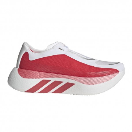 ADIDAS Hyperboost Edge Bianco Rosso - Scarpe Running Donna