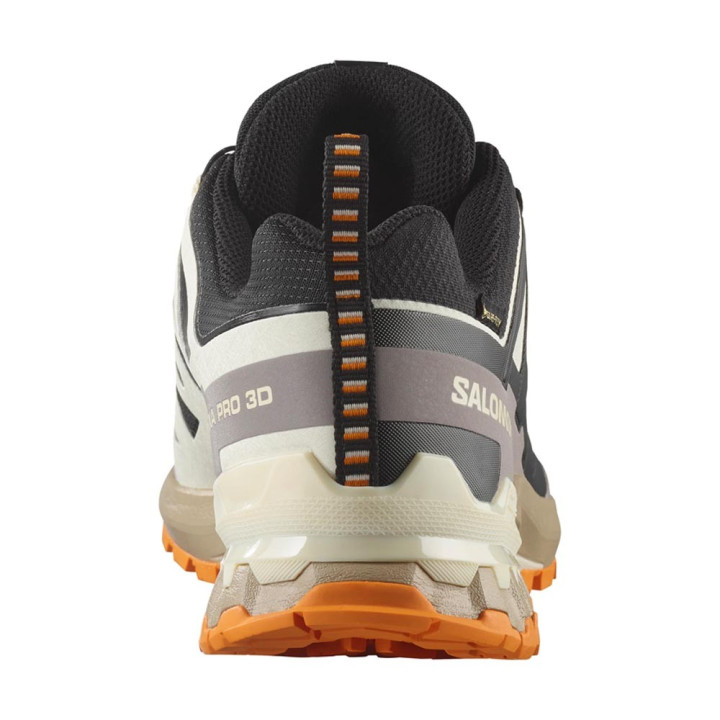 Salomon Xa Pro 3D V9 GORE-TEX Nero Vanilla Ice Turmeric - Scarpe Trekking Uomo