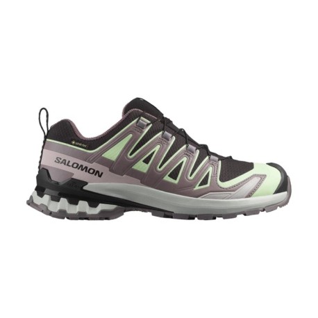 Salomon Xa Pro 3D V9 GORE-TEX Nero Patina Verde Gray V - Scarpe Trekking Donna