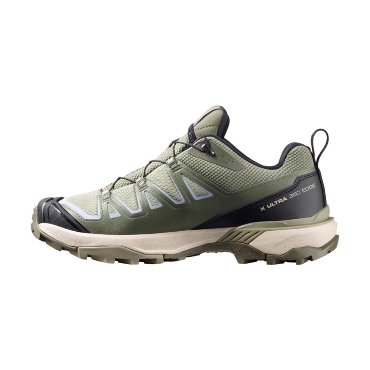 Salomon X Ultra 360 Edge GORE-TEX Tea Deep Lichen Verde - Scarpe Trekking Donna