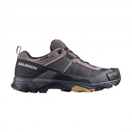 Salomon X Ultra 5 GORE-TEX Dark Gull Gray Asphalt Willow - Scarpe Trekking Uomo