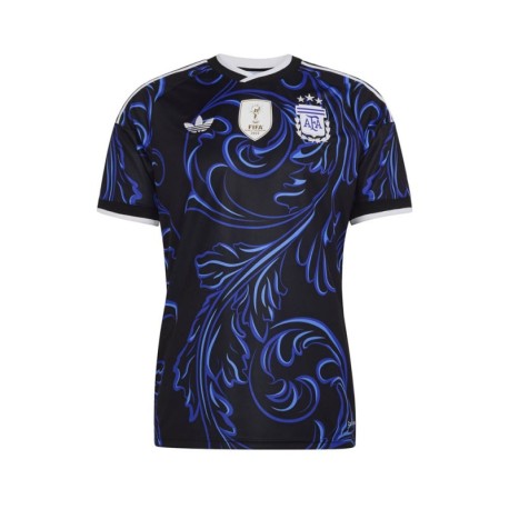 Adidas Maglia Calcio Away Argentina 26 Nero Blu Uomo
