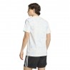Adidas Originals T-Shirt Argentina Con Stampa All Over Bianco Uomo