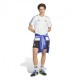 Adidas Originals T-Shirt Argentina Con Stampa All Over Bianco Uomo