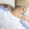 Adidas Originals T-Shirt Argentina Con Stampa All Over Bianco Uomo