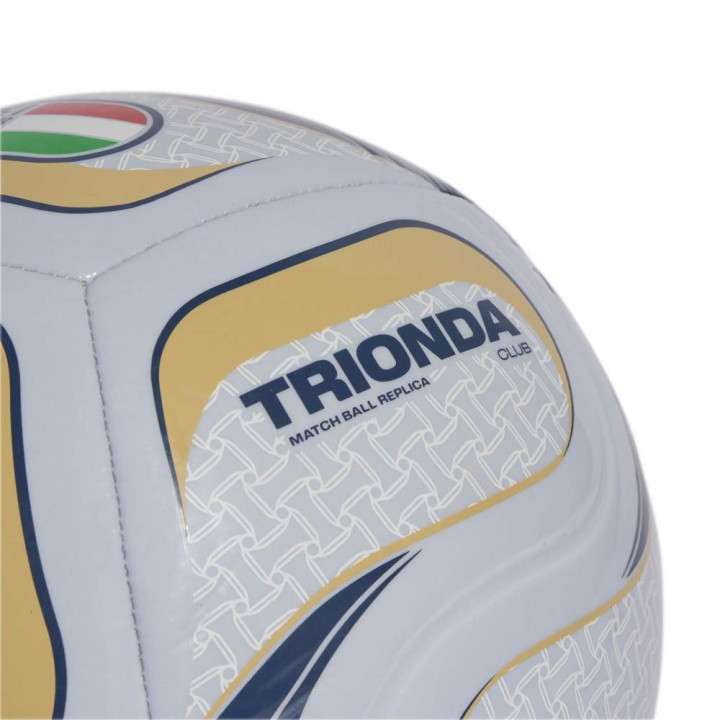 ADIDAS Pallone Da Calcio Italia Figc Clb Away Blu Bianco Beige