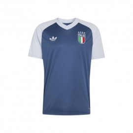 Adidas Maglia Calcio Pre-Partita Away Italia 26 Blu Uomo