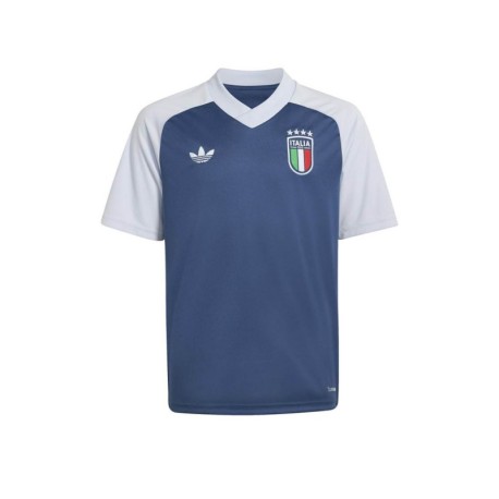 Adidas Maglia Calcio Pre-Partita Away Italia 26 Blu Bambino