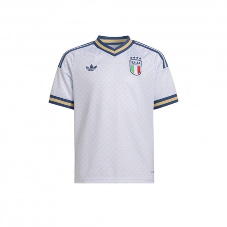 Adidas Maglia Calcio Da Trasferta Italia 26 Blu Bambino
