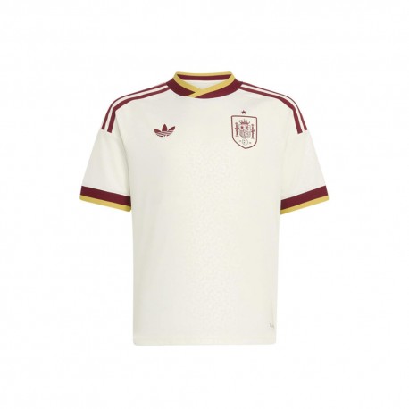 ADIDAS T-Shirt Away Spagna Bianco Bambino