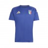 ADIDAS T-Shirt Italia Fan Blu Uomo