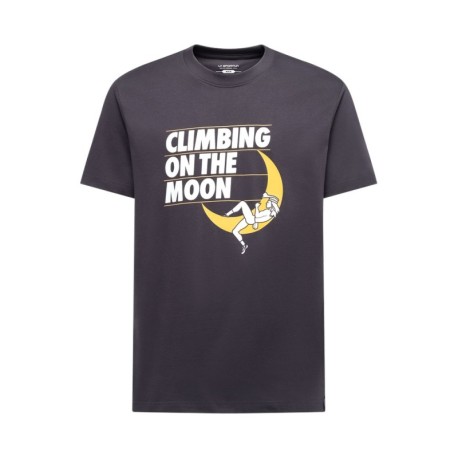 La Sportiva T-Shirt Arrampicata Moon Rock Onix Chalk Uomo