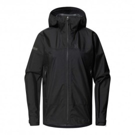 Haglofs Giacca Trekking Lim Airak 2,5 True Nero Donna