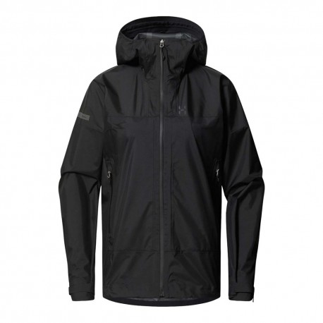 Haglofs Giacca Trekking Lim Airak 2,5 True Nero Donna
