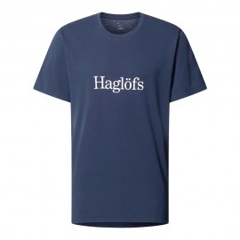 Haglofs T-Shirt Trekking Outsiders Tarn Blue Uomo